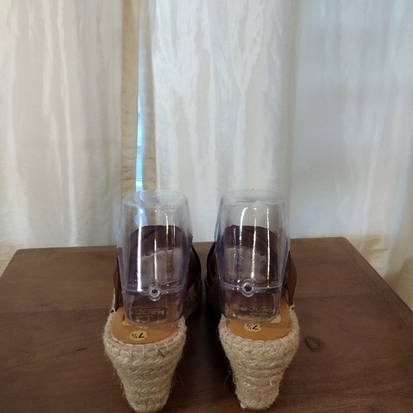 Kanna Espadrille Wedge Sandals 38 - Picture 3 of 5